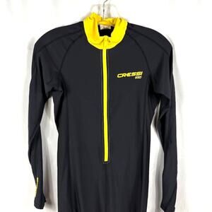 Cressi Skin Unisex M Full Zip Bodysuit Sol Protection UPF 50+